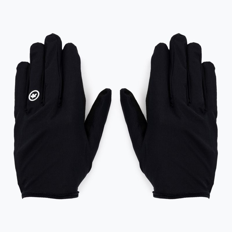 ASSOS RS Aero FF pánske cyklistické rukavice čierne P13.50.528.18 2