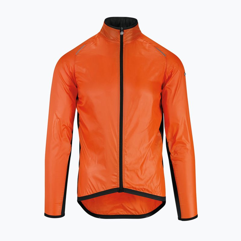 ASSOS Mille GT Wind pánska cyklistická bunda oranžová 13.32.339.49