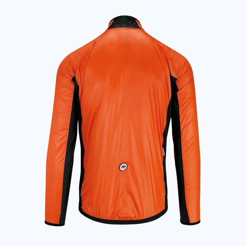 ASSOS Mille GT Wind pánska cyklistická bunda oranžová 13.32.339.49 4