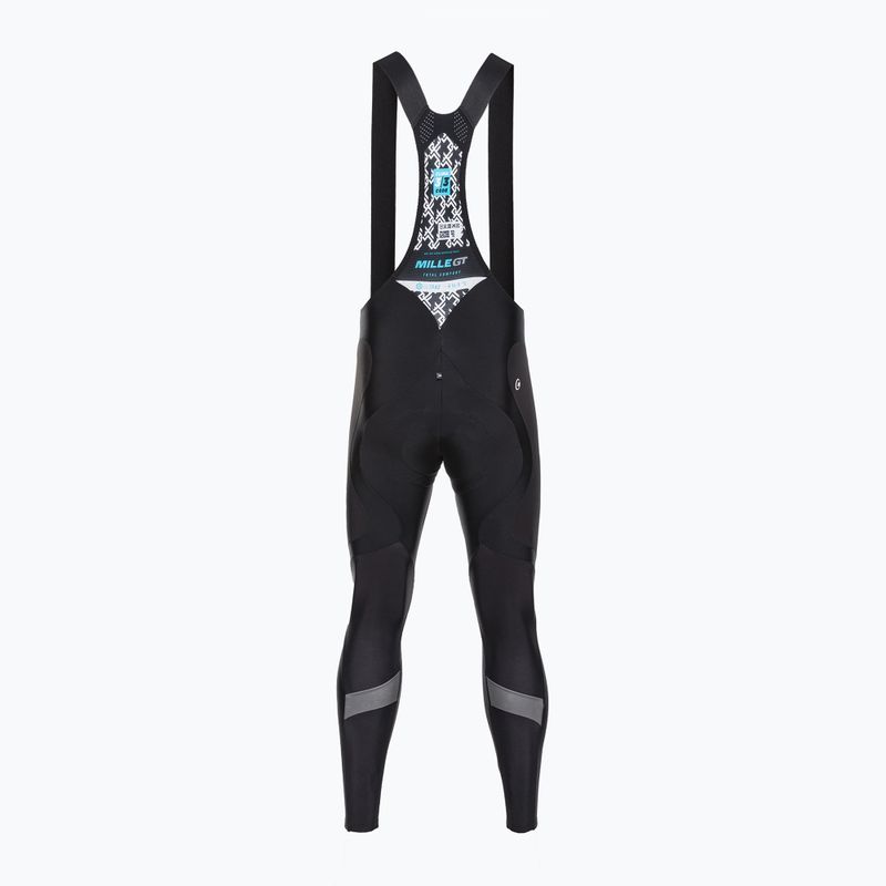 Pánske zimné nohavice na bicykel ASSOS Mille GT bibtights black 11.14.215.18 2