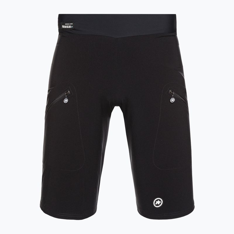 Pánske krátke cyklistické šortky ASSOS Trail Cargo T3 black 51.10.115.18