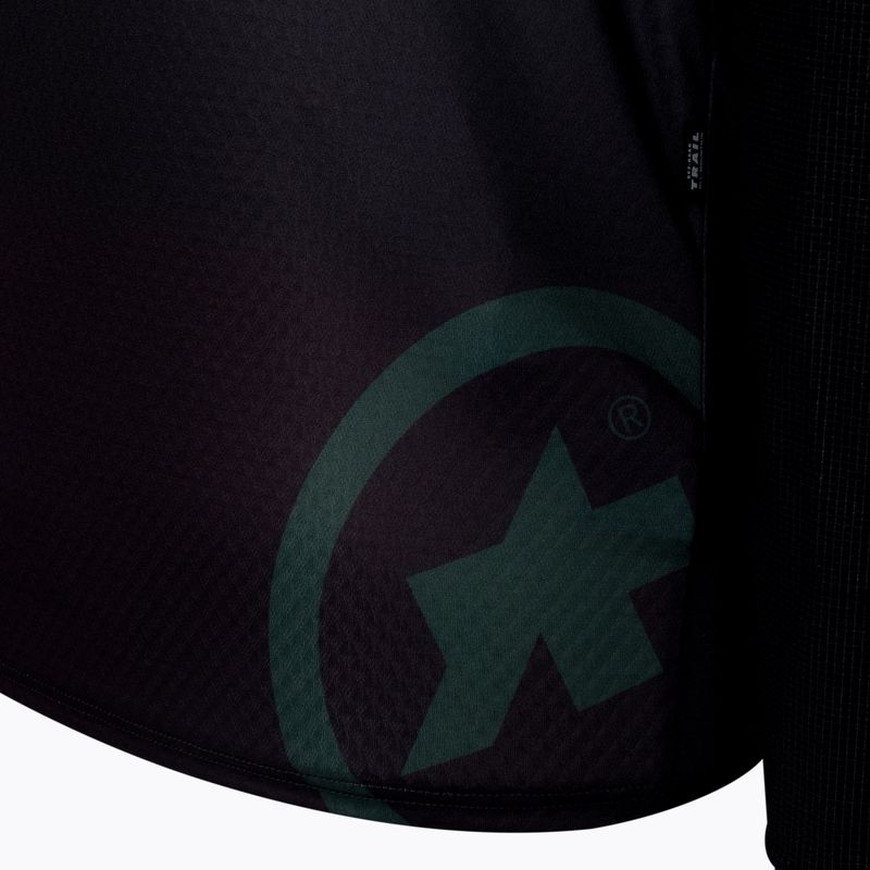 ASSOS Trail Jersey T3 LS pánsky cyklistický dres zelený 51.24.210.6F 3