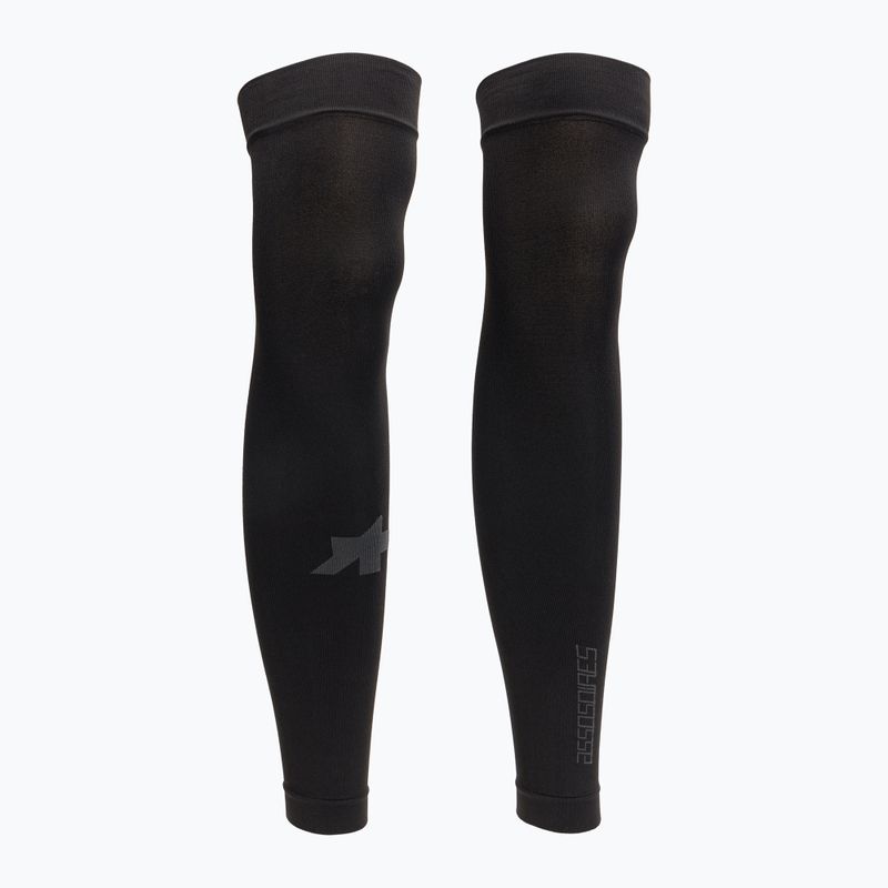ASSOS Jarné jesenné návleky na nohy na bicykel čierne P13.80.831.18
