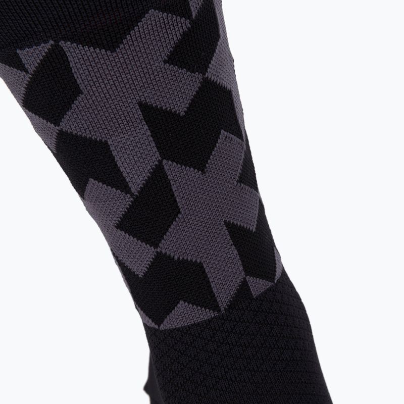 ASSOS Monogram cyklistické ponožky čierne P13.60.695.10 3