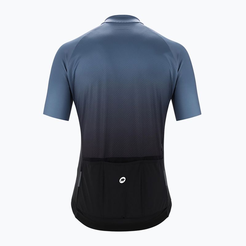 Pánsky dres ASSOS Mille GT Jersey C2 Shifter black/blue 11.20.311.2N 2