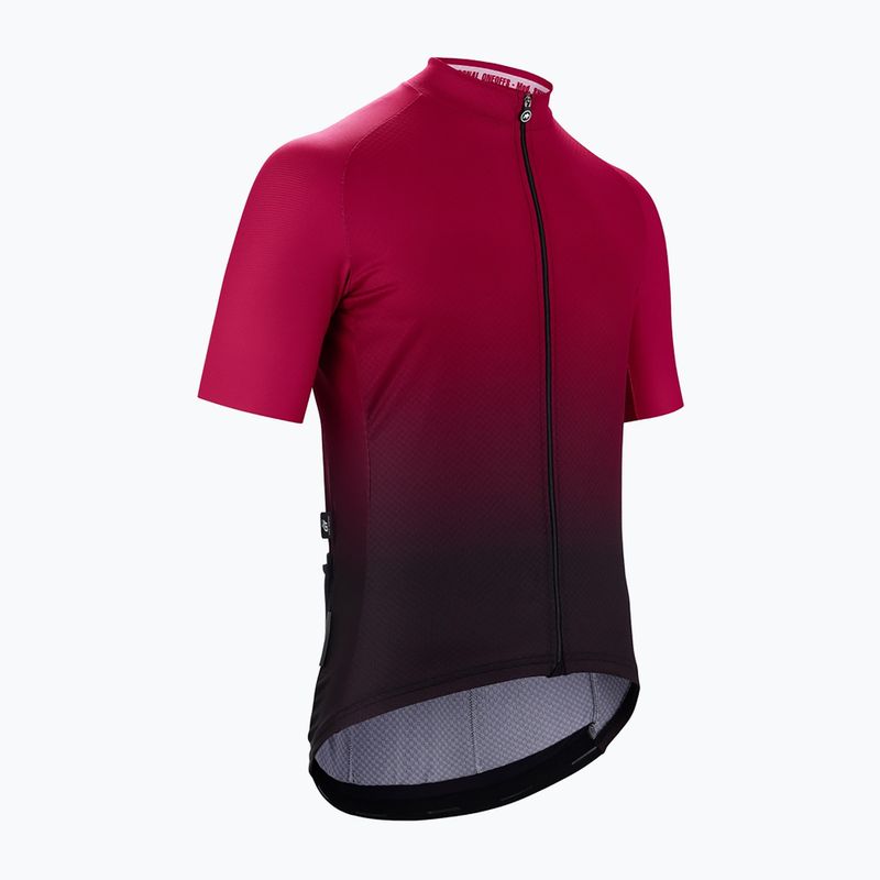 Pánsky cyklistický dres ASSOS Mille GT Jersey C2 Shifter červeno-čierny 11.20.311.4M 3