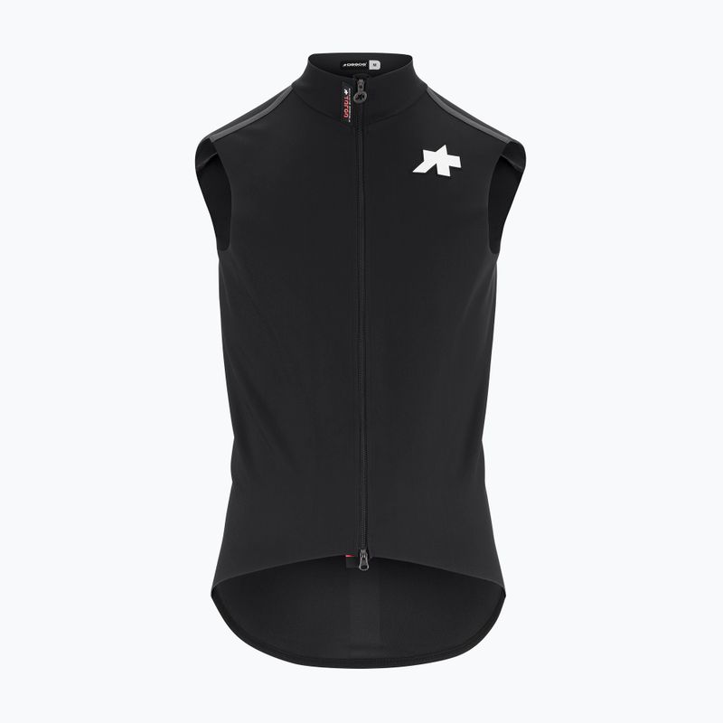 Cyklistická vesta ASSOS Equipe RS Spring Fall Gilet Targa čierna 11.34.385.1.L