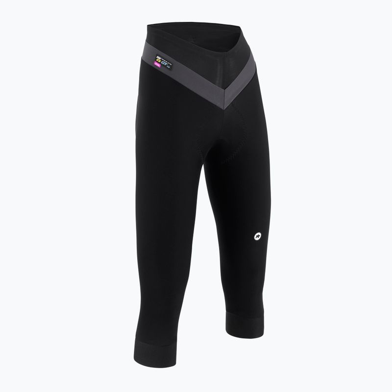 Dámske cyklistické nohavice ASSOS ma GT C2 Spring Fall halfknickers black 2