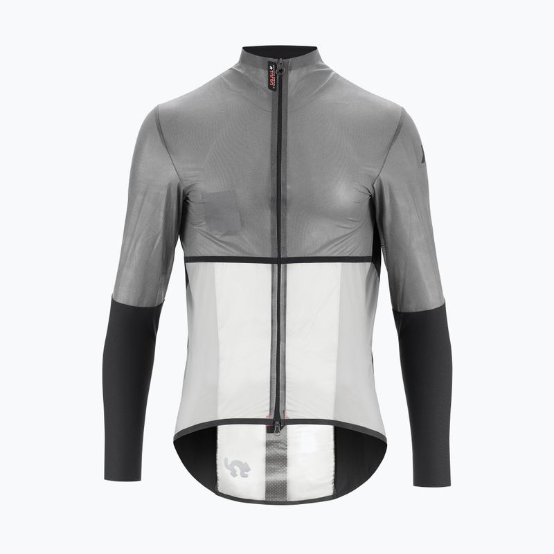 Pánska cyklistická bunda ASSOS  Equipe RS Alleycat Clima Capsule Targa čierno-šedá 11.32.386.1.M