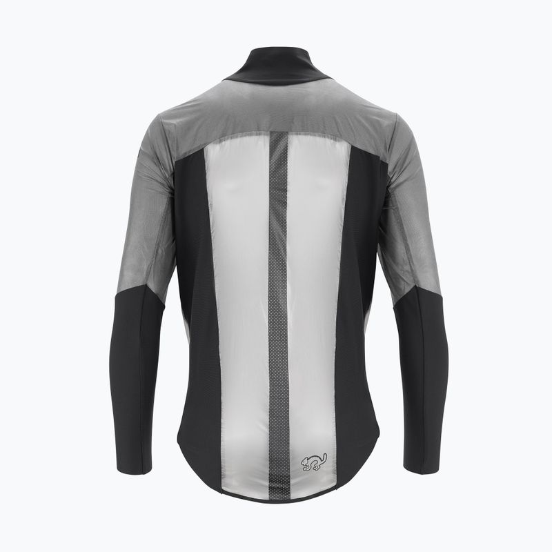 Pánska cyklistická bunda ASSOS  Equipe RS Alleycat Clima Capsule Targa čierno-šedá 11.32.386.1.M 2