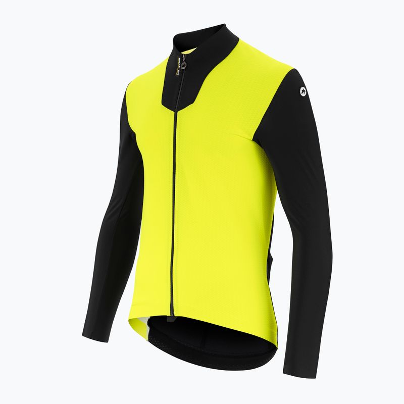 Pánska cyklistická bunda ASSOS Mille GTS C2 Spring Fall žlto-čierna 3