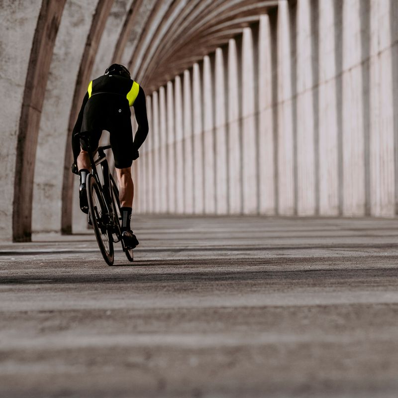 Pánska cyklistická bunda ASSOS Mille GTS C2 Spring Fall žlto-čierna 7