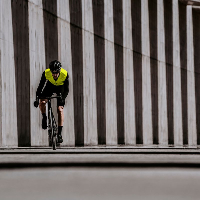 Pánska cyklistická bunda ASSOS Mille GTS C2 Spring Fall žlto-čierna 8