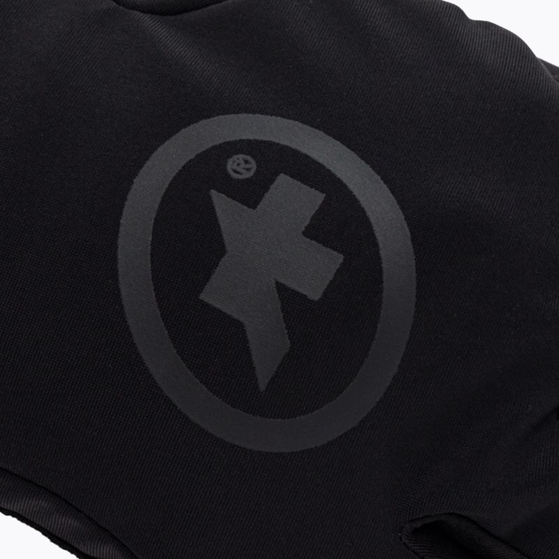ASSOS Evo Zimné cyklistické rukavice čierne 5