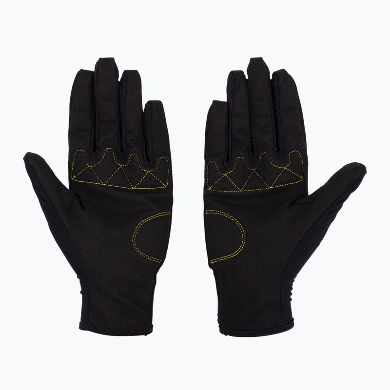 ASSOS Evo Spring Fall cyklistické rukavice čierne P13.52.54.18 3