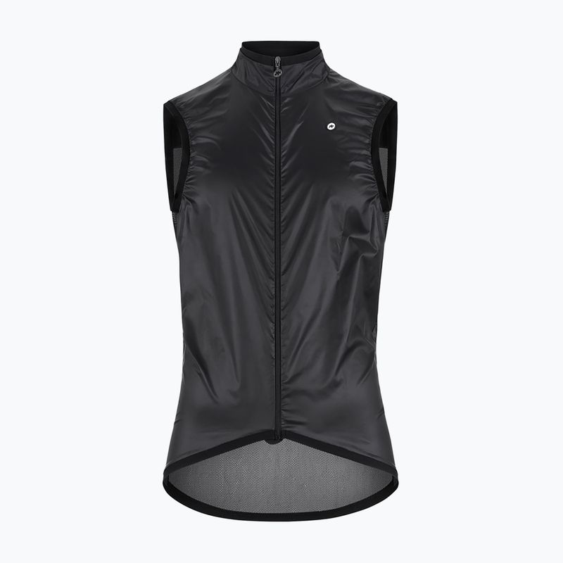 ASSOS Mille GT Wind C2 čierna pánska cyklistická vesta