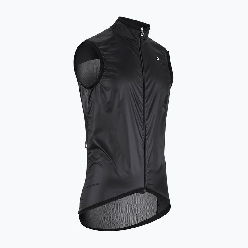 ASSOS Mille GT Wind C2 čierna pánska cyklistická vesta 2