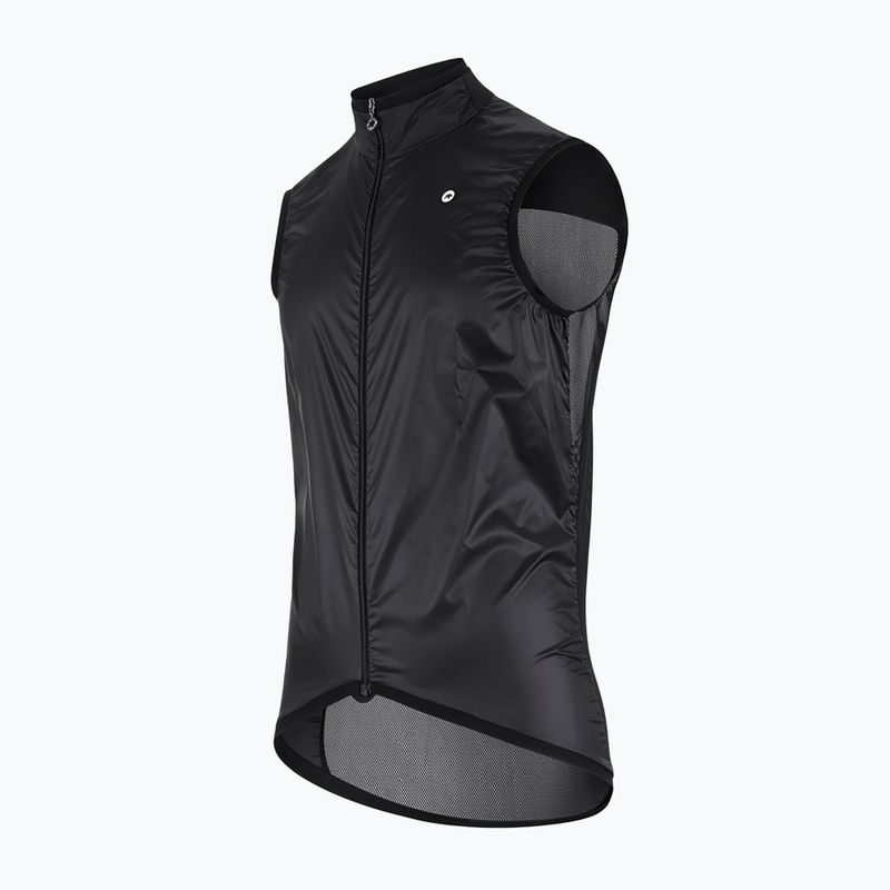 ASSOS Mille GT Wind C2 čierna pánska cyklistická vesta 4