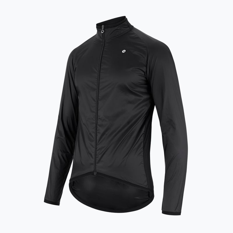 Pánska cyklistická bunda ASSOS Mille GT C2 Wind čierna 3
