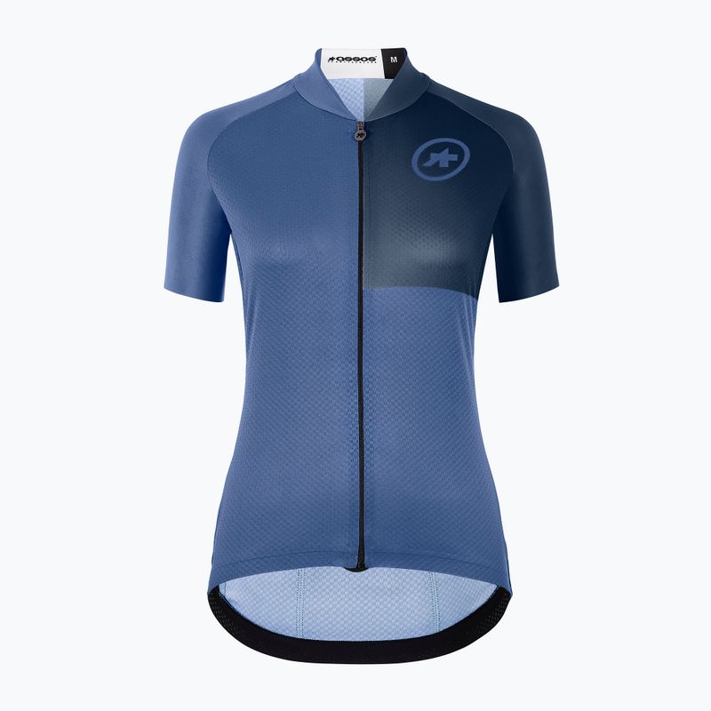Dámsky cyklistický dres ASSOS Uma GT C2 EVO modrý 12.2.35.2A