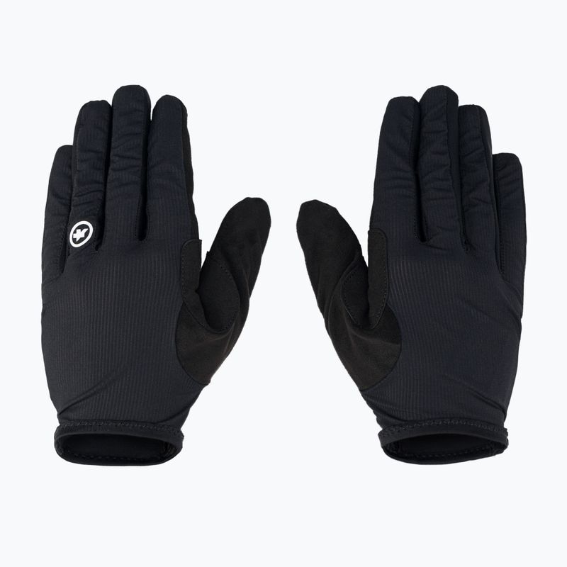 Cyklistické rukavice ASSOS RS Targa čierne P13.5.543.18 3