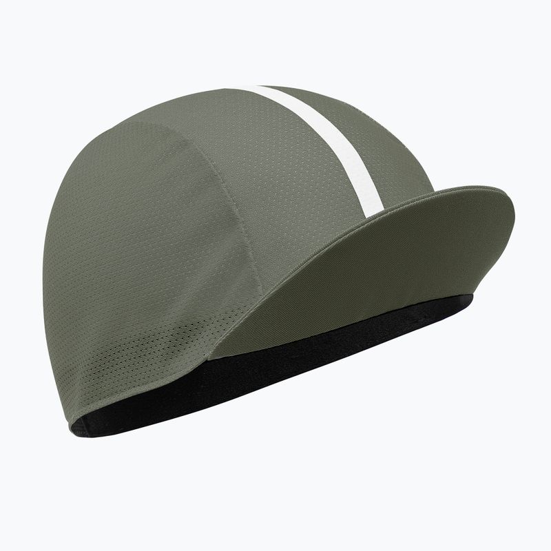 Cyklistická čiapka ASSOS titan green 3