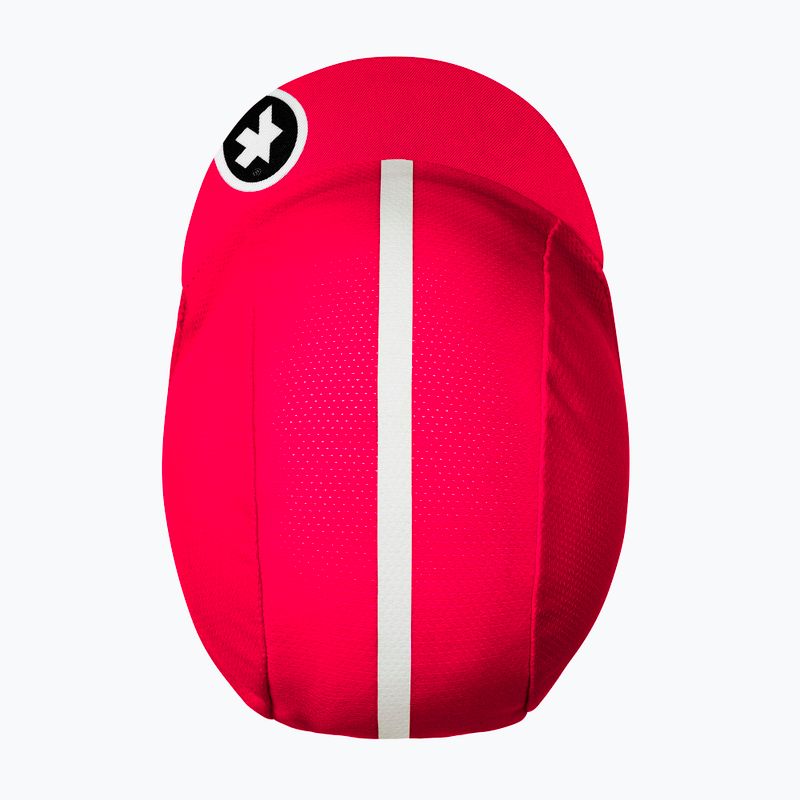 Cyklistická čiapka ASSOS lunar red 4