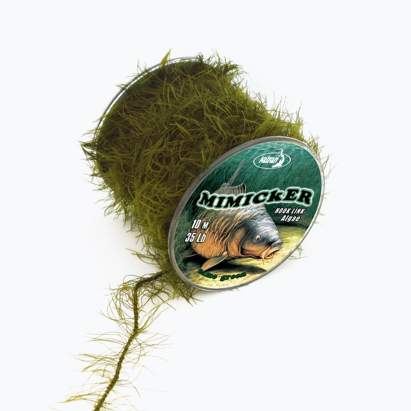 Katran Mimicker pletený kaprový háčik Linky zelené