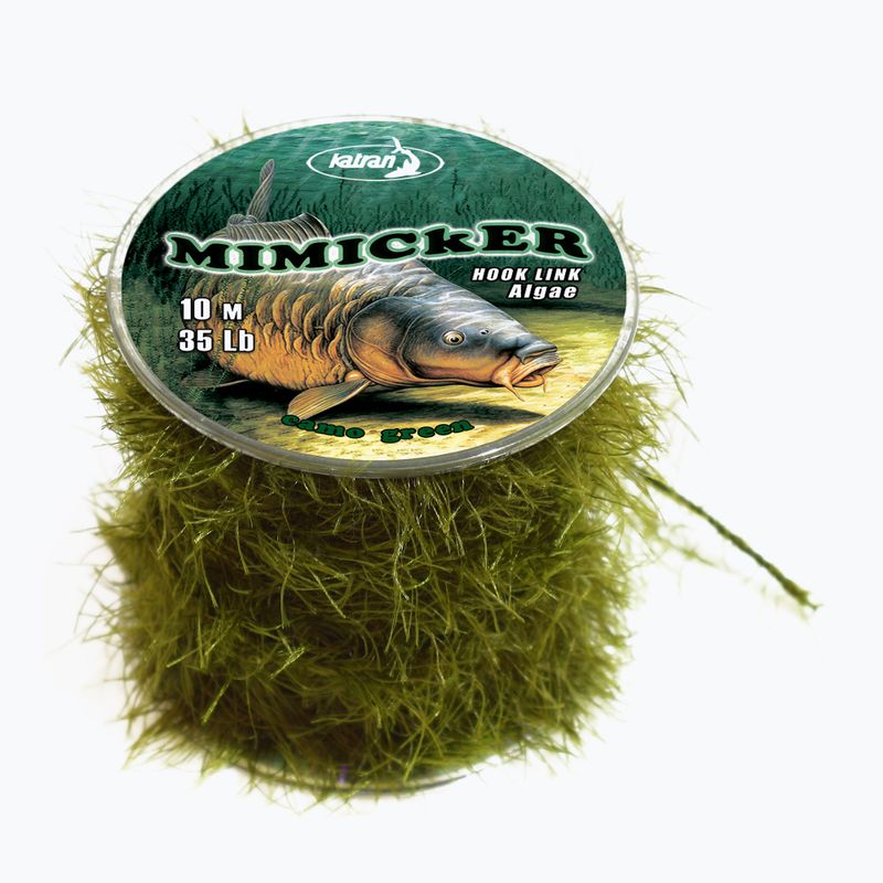 Katran Mimicker pletený kaprový háčik Linky zelené 3