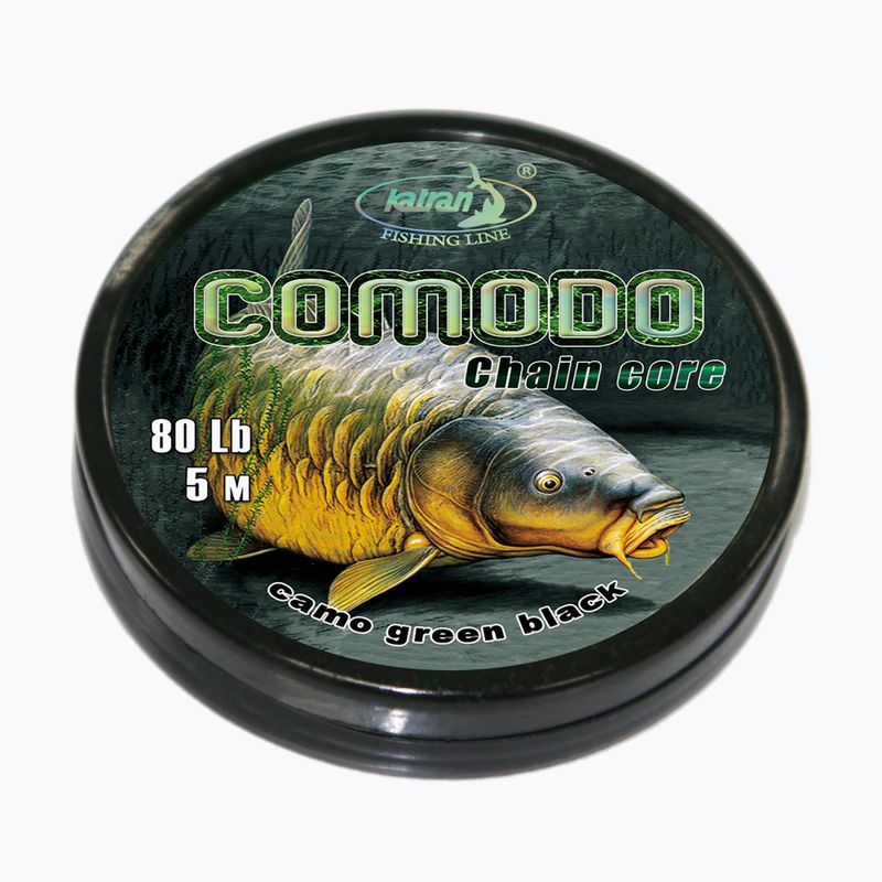 Kaprový oplet Leadcore Katran Comodo Chain Core camo hnedý