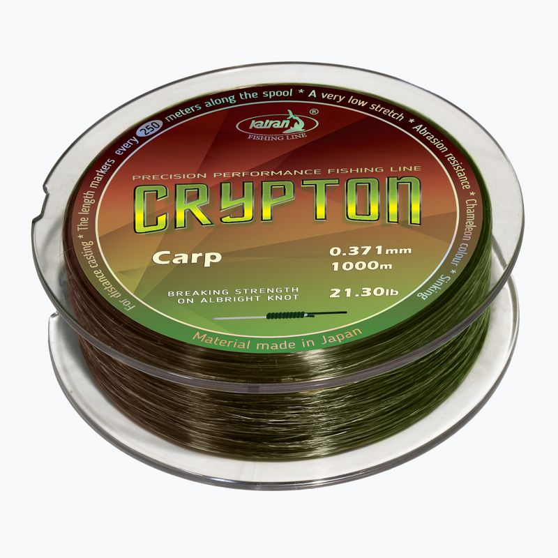 Kaprový vlasec Katran Crypton zelený 5
