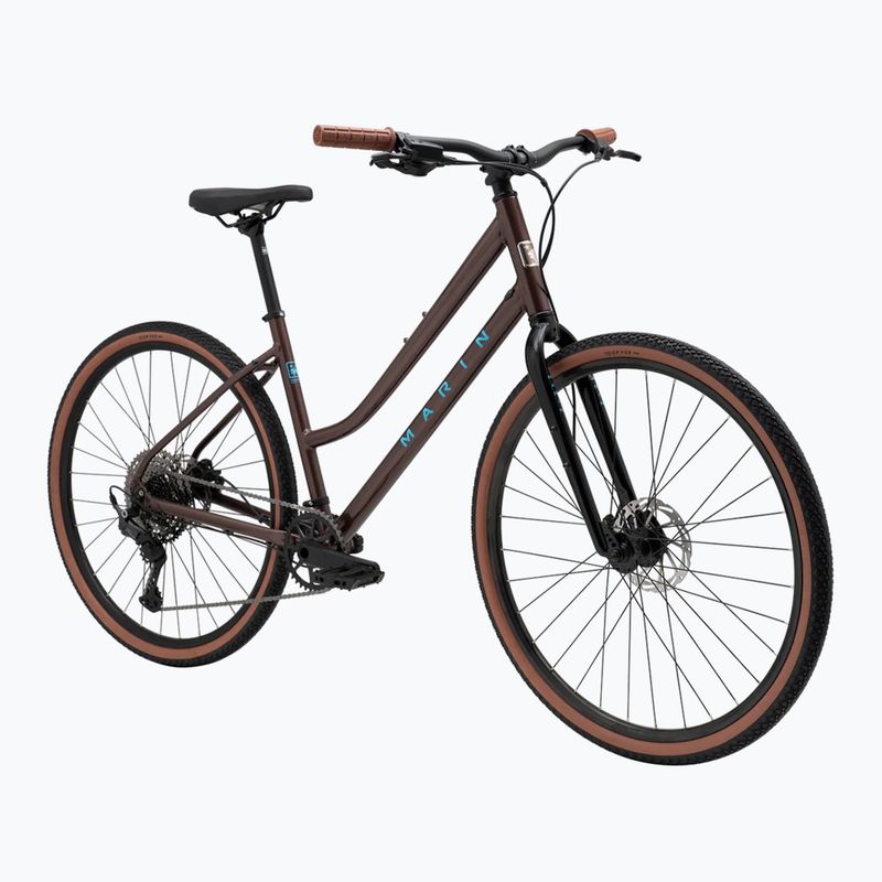 Dámsky krosový bicykel Marin Kentfield 3 ST 700C brown 2
