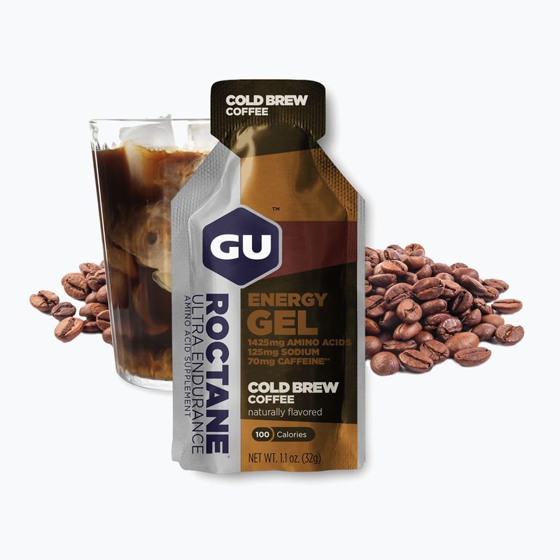 Energetický gél GU Roctane Energy Cold Brew Coffee cold brew coffe 2