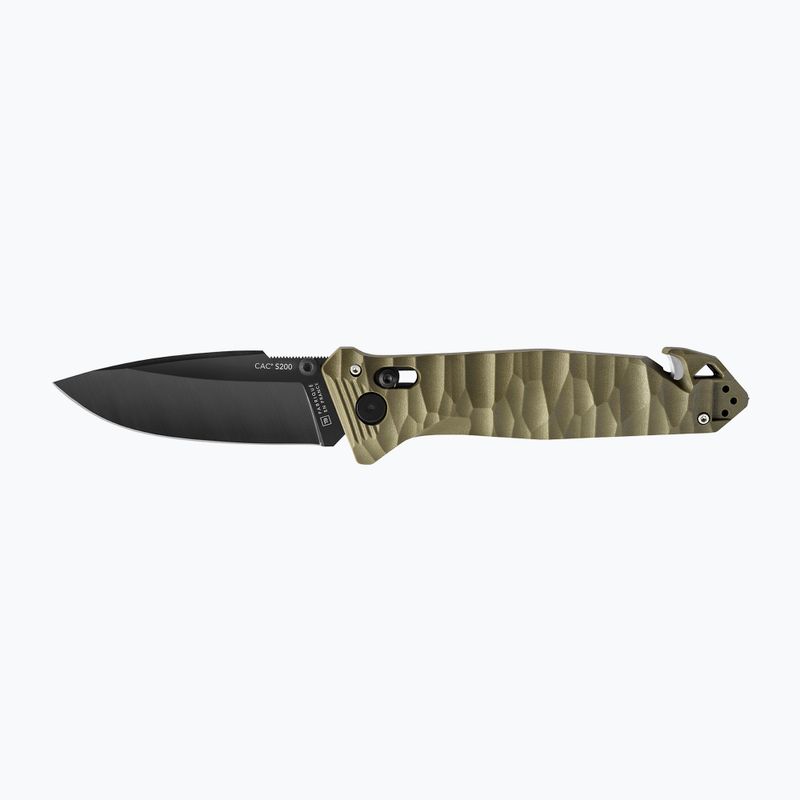 TB Outdoor CAC S200 Lisse PA6 GF khaki turistický nôž 2