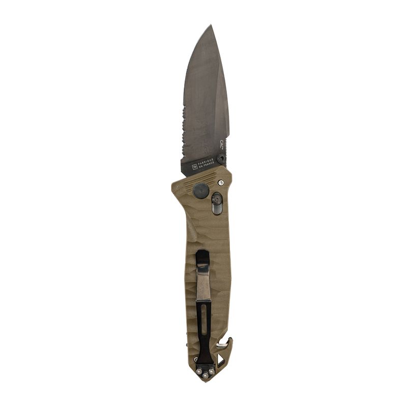 TB Outdoor CAC Serration Manche Toxifie PA6 GF khaki turistický nôž