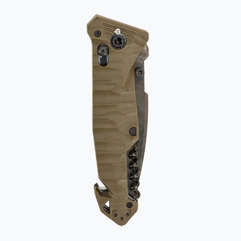 TB Outdoor CAC Serration Manche Toxifie PA6 GF khaki turistický nôž 4