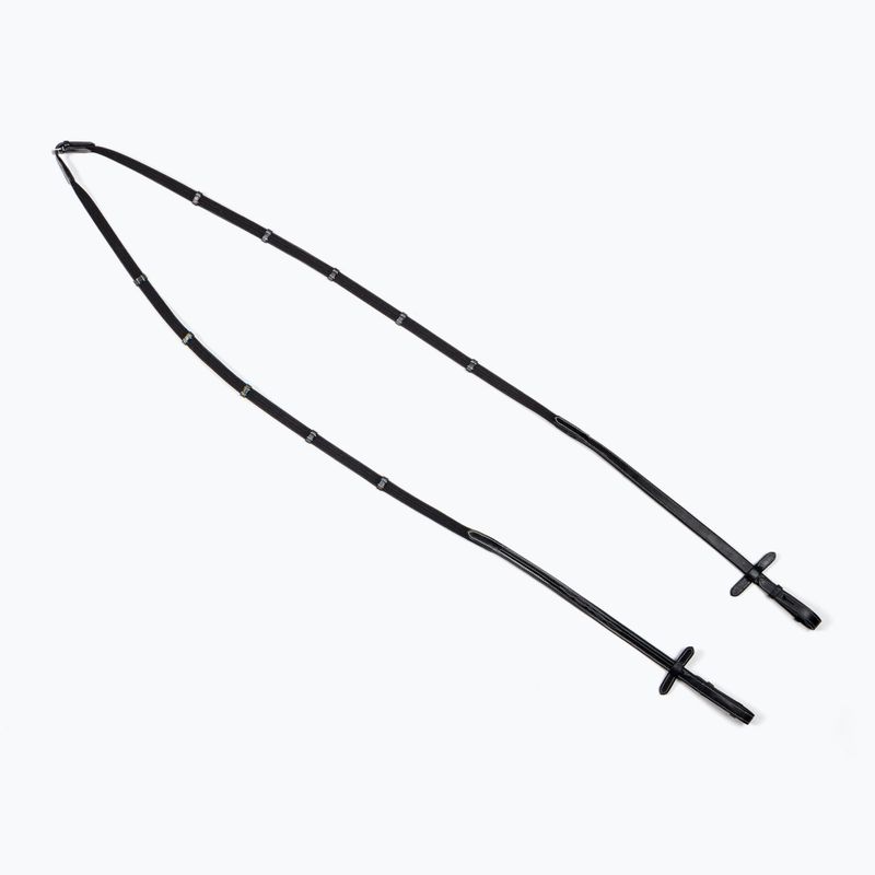 Napínacie ohlávky pre kone Prestige Italia black E89