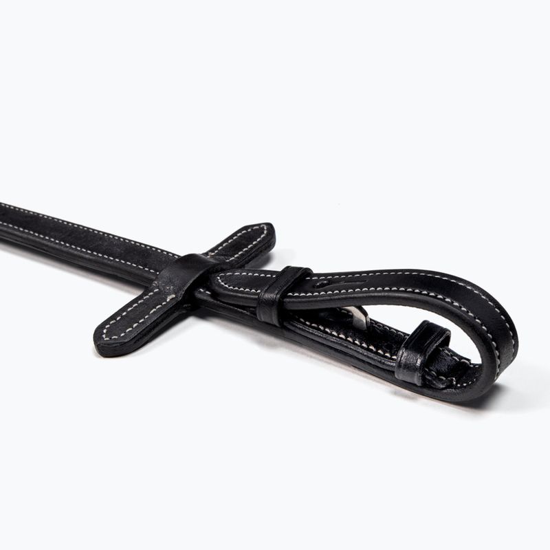 Napínacie ohlávky pre kone Prestige Italia black E89 2