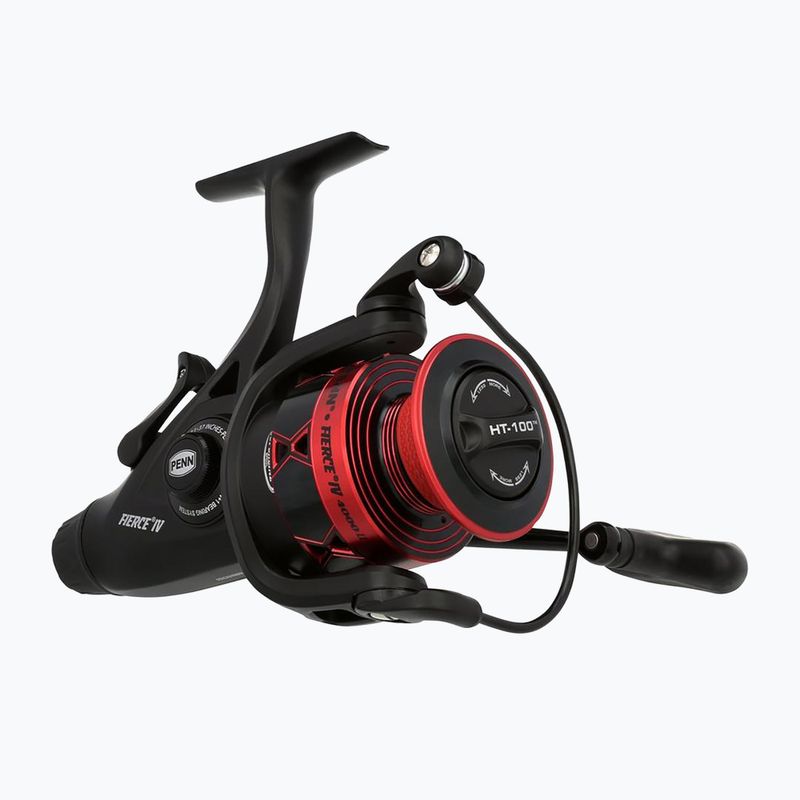 Rotačný navijak Penn Fierce IV Live Liner čierny/červený 2