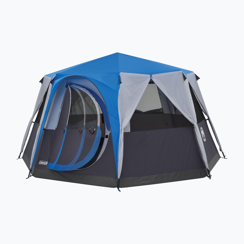 Kempinkový stan Coleman Cortes Octagon 8 modrý pre 8 osôb 4