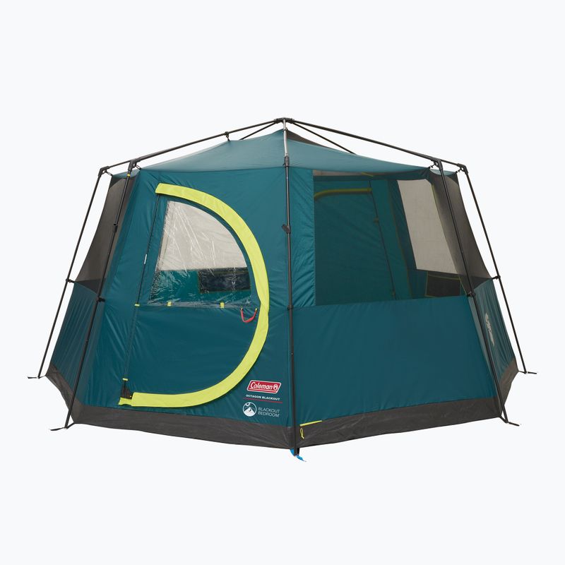 Kempinkový stan pre 8 osôbColeman Cortes Octagon Blackout Bedroom green  2