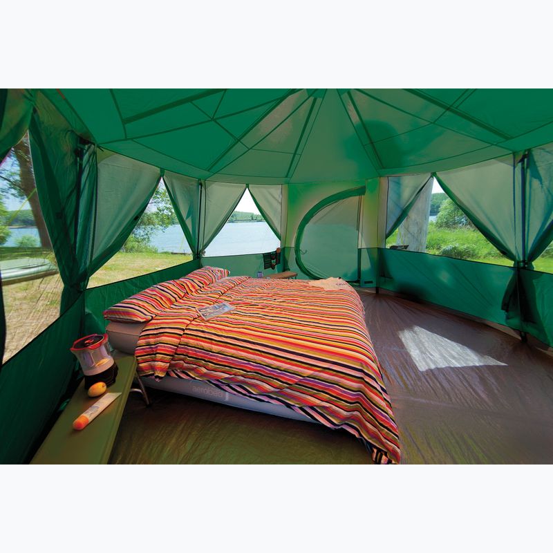 Kempinkový stan pre 8 osôbColeman Cortes Octagon Blackout Bedroom green  8