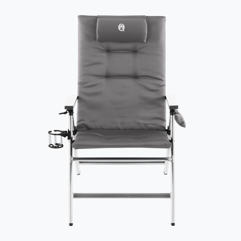 Cestovná stolička Coleman 5 Position Padded Aluminium grey 2