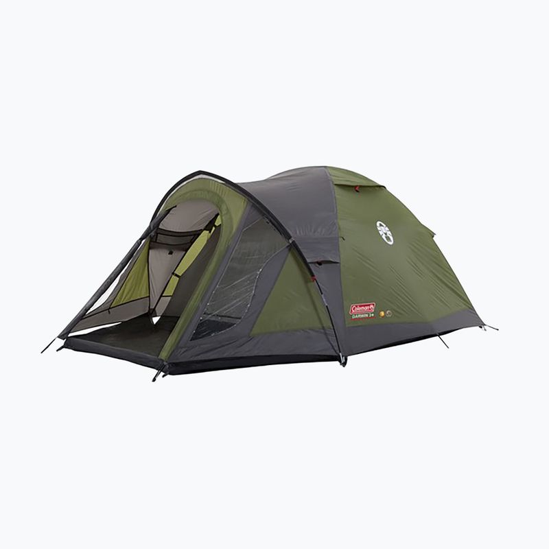 Kempingový stan Coleman Darwin 2+ pre 2 osoby zelený 2000038488