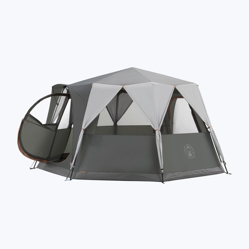 Coleman Octagon 8 Nový kempingový stan pre 8 osôb sivý 2176828 3