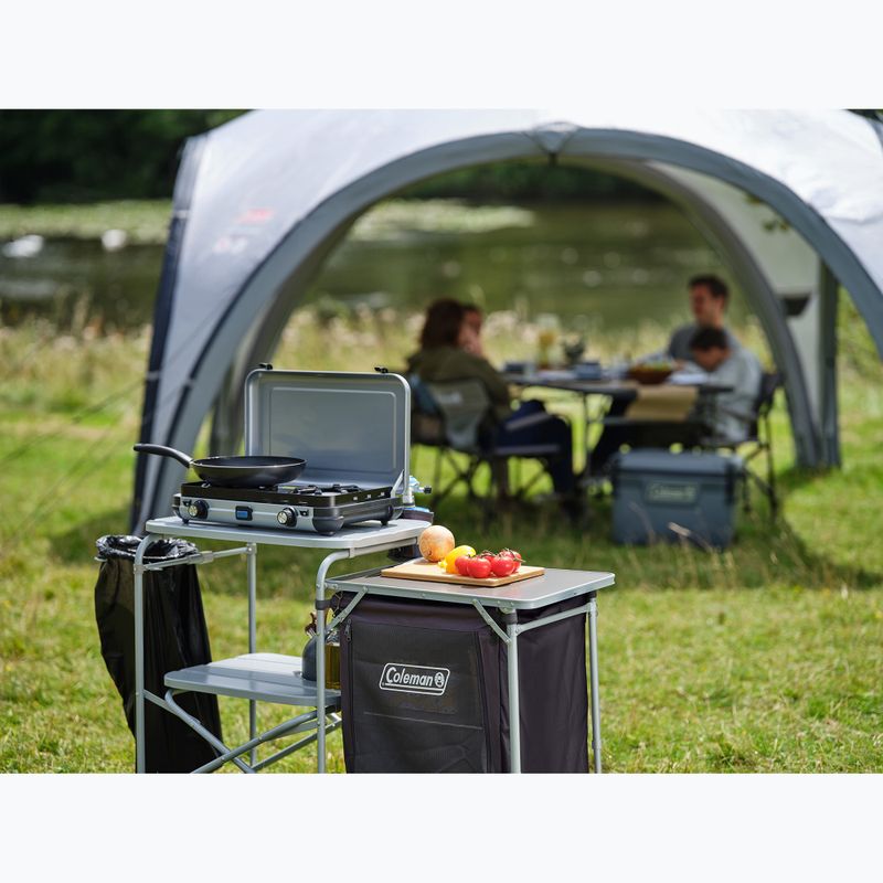 Cestovný sporák Campingaz Camping Kitchen 2 MAXI Int silver 7
