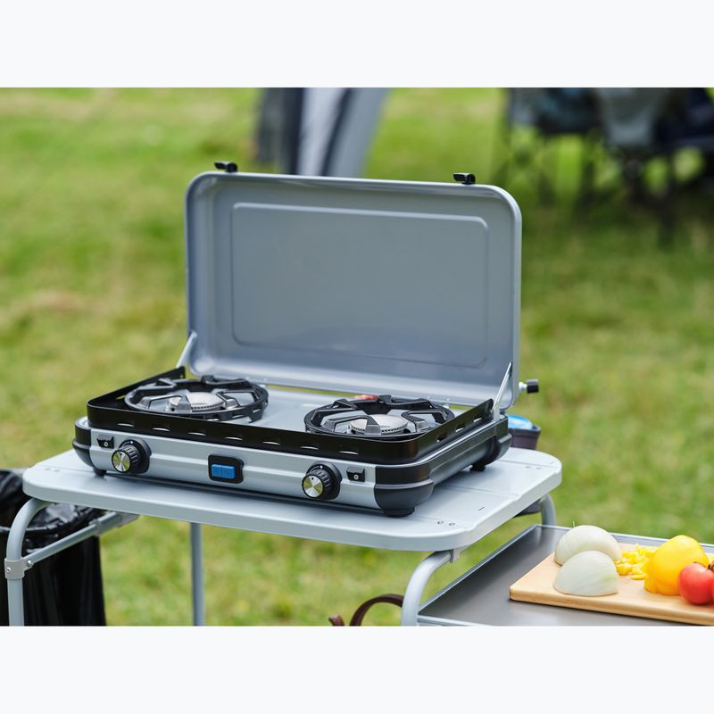 Cestovný sporák Campingaz Camping Kitchen 2 MAXI Int silver 8