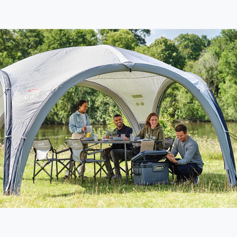 Kempingový stan Coleman Air Event Shelter L sivý/tmavosivý 12