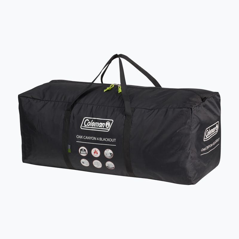 Kempingový stan pre 4 osoby Coleman Oak Canyon 4 Blackout green 8