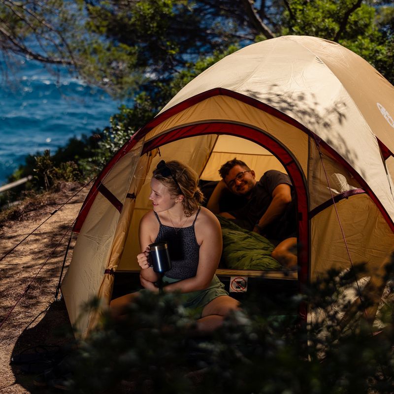 Kempingový stan pre 3 osoby Coleman Darwin Summer 3 + beige 10